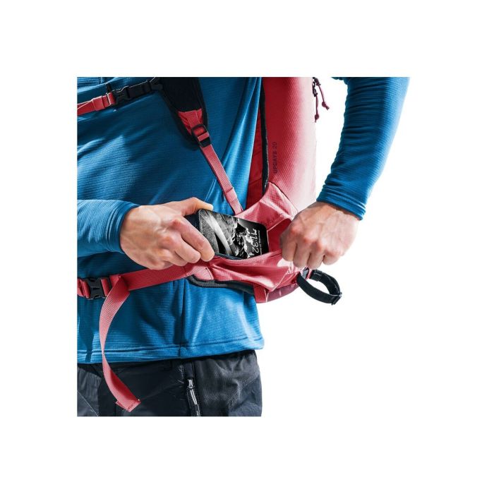 Mochila de Montaña Deuter Updays 20 Negro Rojo 20 L 4