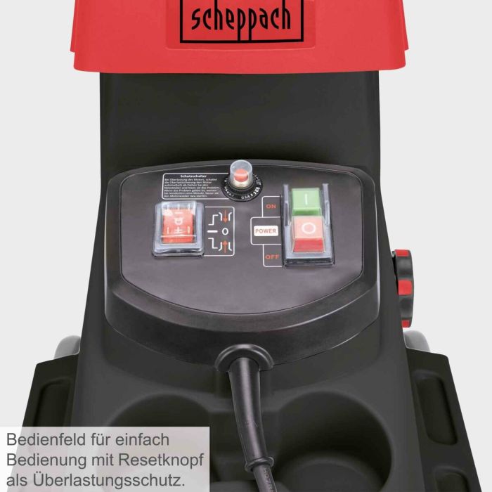 Trituradora de jardín Scheppach GS60 2800 W 60 L 3