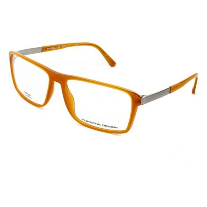 Montura de Gafas Hombre Porsche P8259-C Marrón ø 57 mm