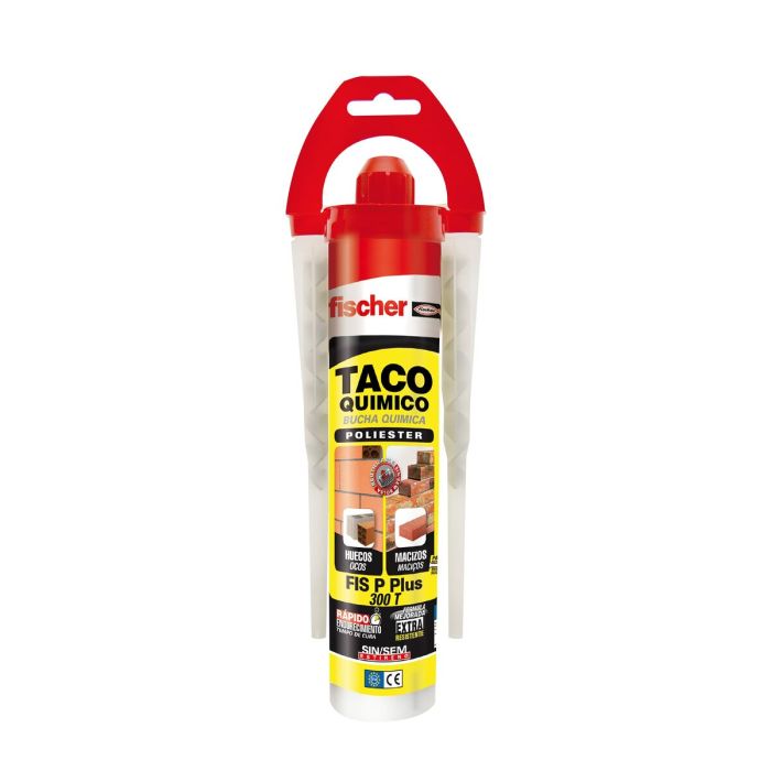 Resina taco quimico diy fis p300 fischer poliester 510637