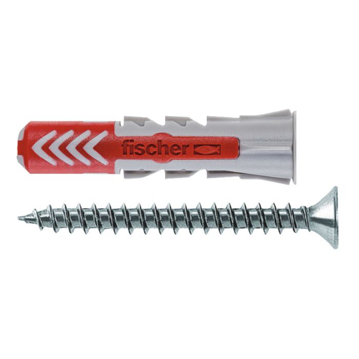 Taco fischer duopower ø8x40mm s+tornillo ø5,5x50mm caja 50 unid. 555108