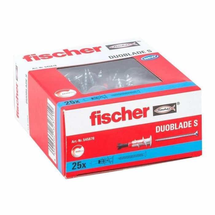 Tacos y tornillos Fischer 44 mm (25 Unidades) 1