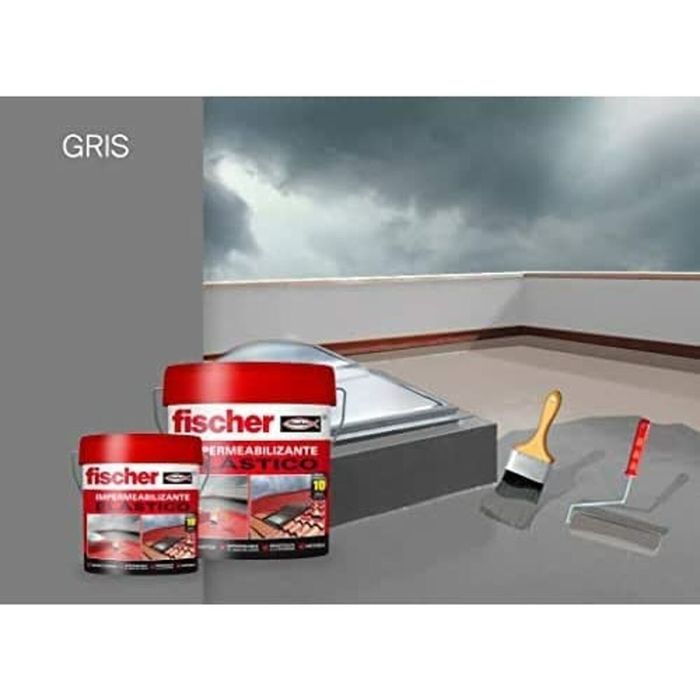 Impermeabilizante Fischer Ms Gris 4 L 4