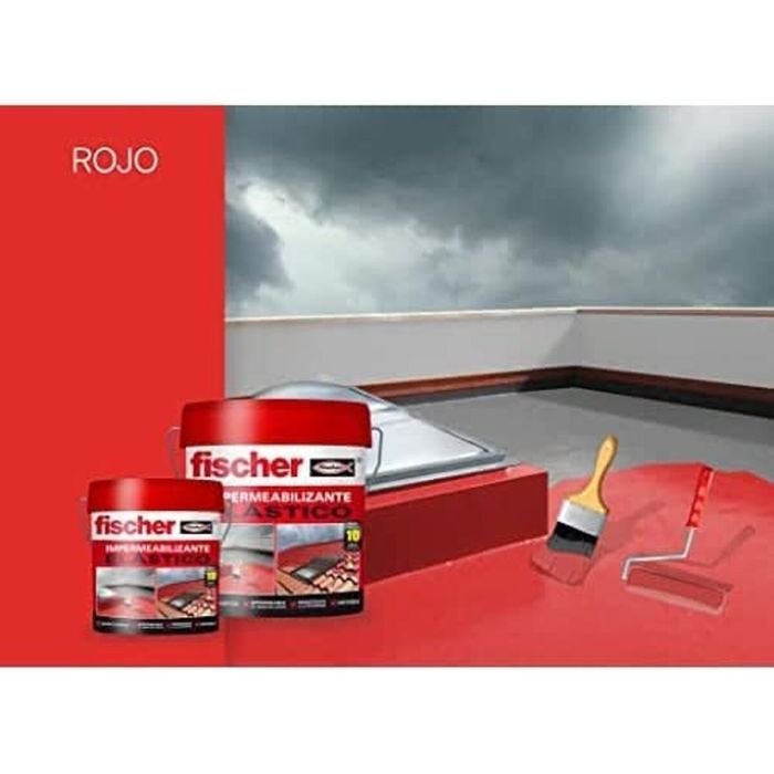 Impermeabilizante Fischer Ms Rojo 750 ml 4
