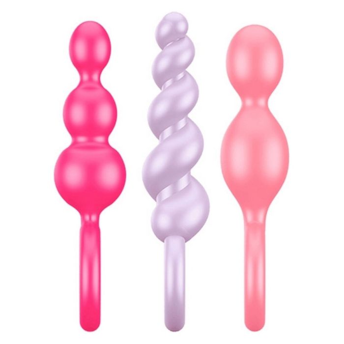 Set Erótico Plug Anal Satisfyer Booty Call Multicolor 4