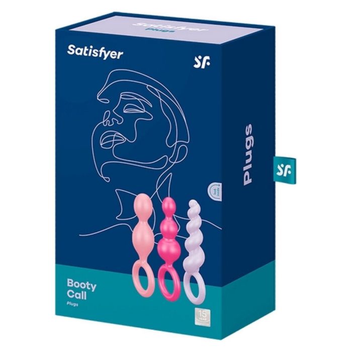 Set Erótico Plug Anal Satisfyer Booty Call Multicolor 3