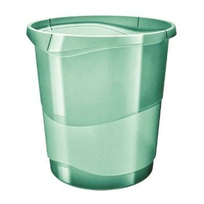 Cubo de basura Esselte 626290 Verde Polipropileno Plástico 14 L (1 unidad)