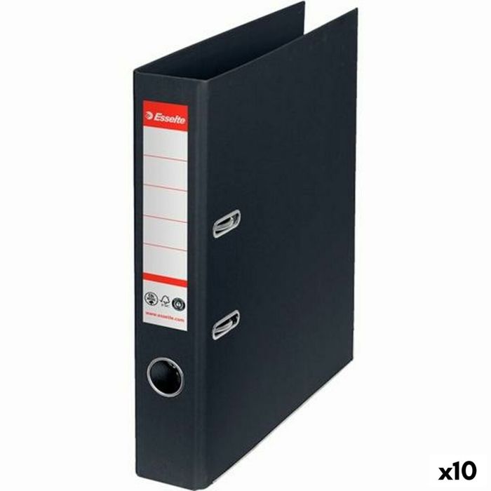Archivador de Palanca Esselte Nº1 CO2 Neutral Negro A4 (10 Unidades) 0 Archivador de Palanca Esselte Nº1 CO2 Neutral Negro A4 (10 Unidades) 0