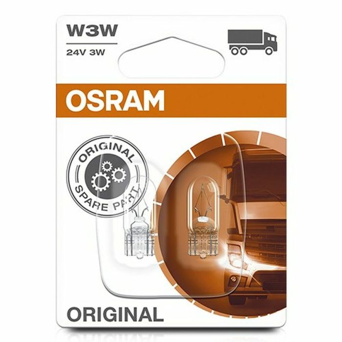 Bombilla para Automóvil Osram OS2841-02B 3W Camión 24 V W3W