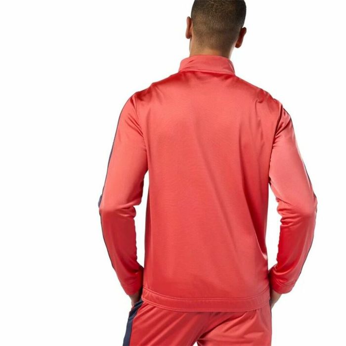 Chaqueta Deportiva para Hombre Reebok Essentials Linear Rojo 3