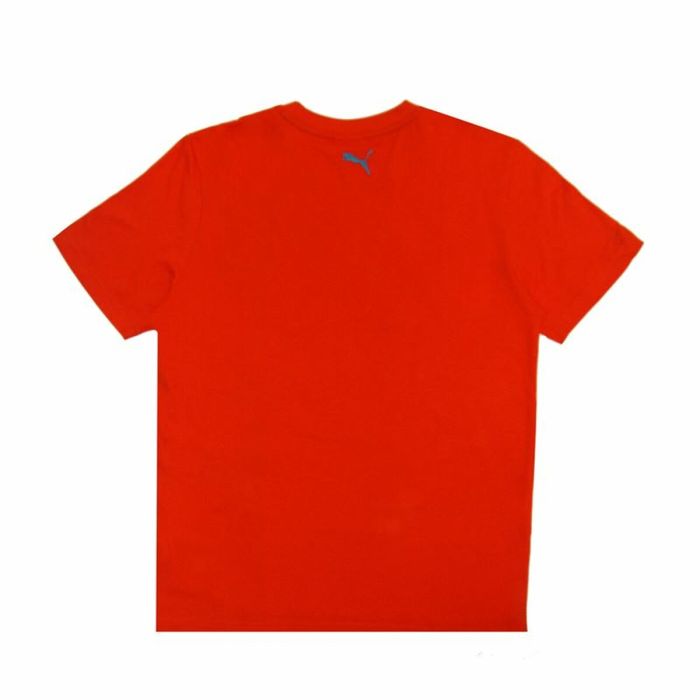 Camiseta de Manga Corta Hombre Puma Sports Casual Graphic Rojo 2