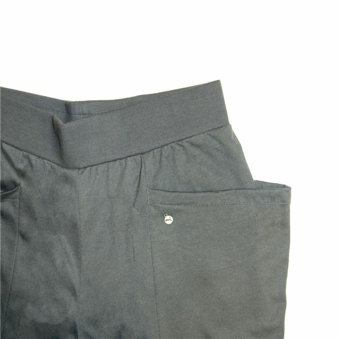 Pantalones Cortos Deportivos para Mujer Puma Core Drapy 3/4 Gris 1 Pantalones Cortos Deportivos para Mujer Puma Core Drapy 3/4 Gris 1