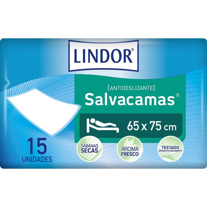 Protector para Incontinencia Lindor 60 x 75 cm 15 Unidades 2 Protector para Incontinencia Lindor 60 x 75 cm 15 Unidades 2