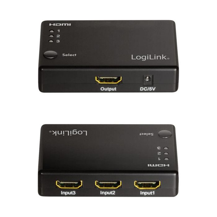 Conmutador HDMI LogiLink 5