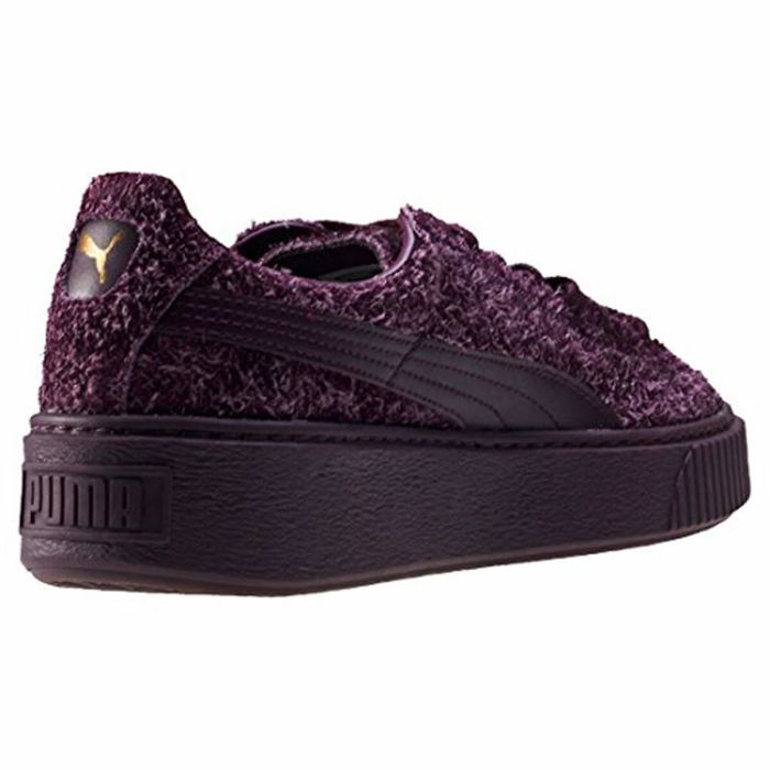 Zapatillas Deportivas Mujer Puma Suede Platform Eletal  Púrpura 4