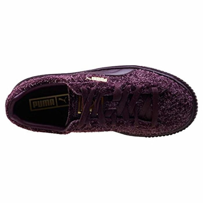 Zapatillas Deportivas Mujer Puma Suede Platform Eletal  Púrpura 2