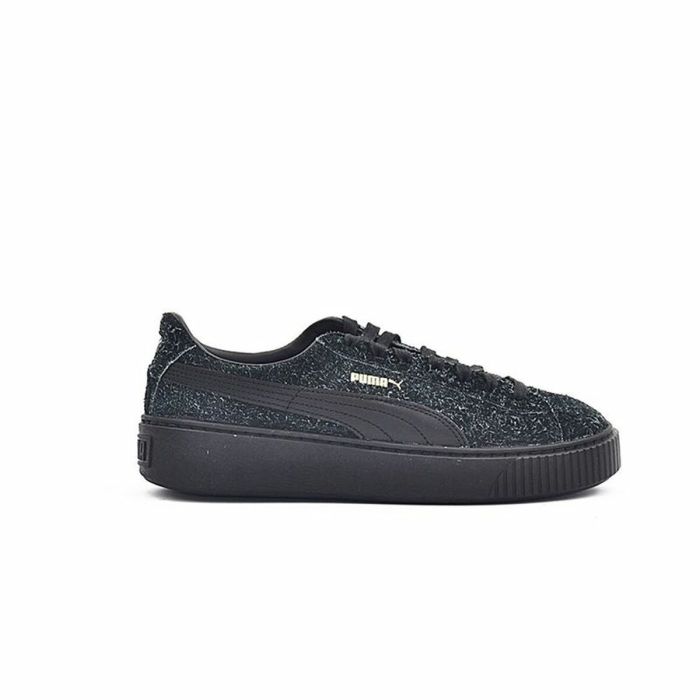 Zapatillas Deportivas Mujer Puma Suede Platform Eletal Negro 5