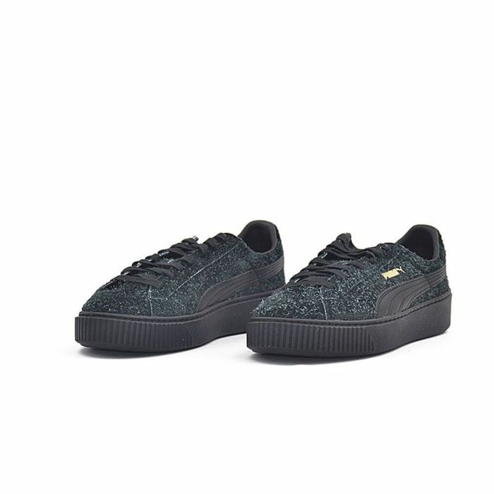 Zapatillas Deportivas Mujer Puma Suede Platform Eletal Negro 4