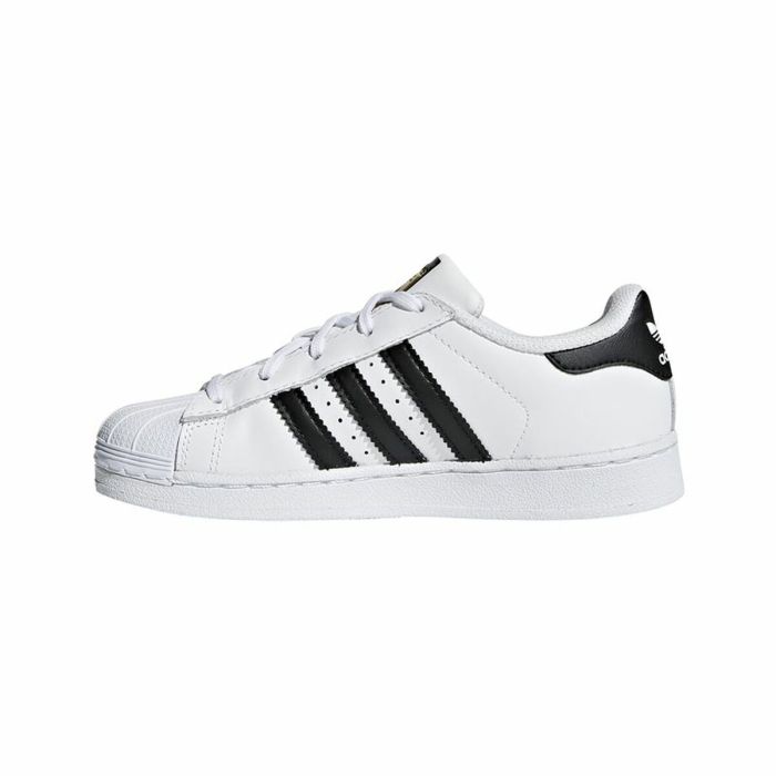 Zapatillas Casual Niño Adidas Superstar Blanco 9