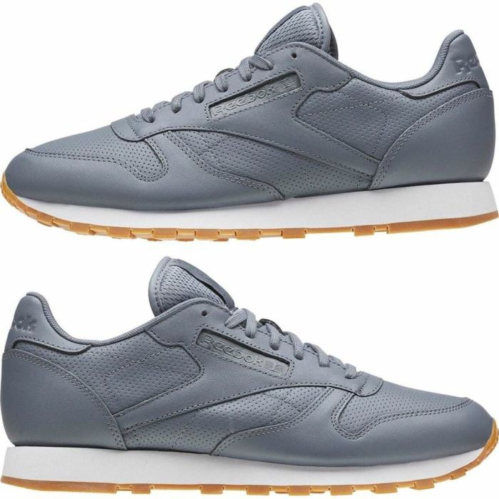 Zapatillas Casual Hombre Reebok  Classic Leather PG Asteroid  Gris 2