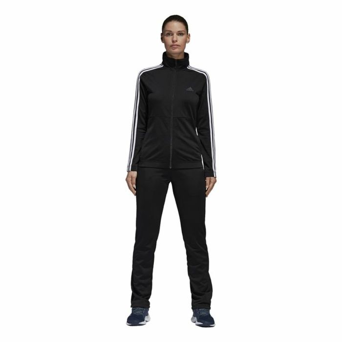 Chándal Mujer Adidas Three Stripes Negro 7