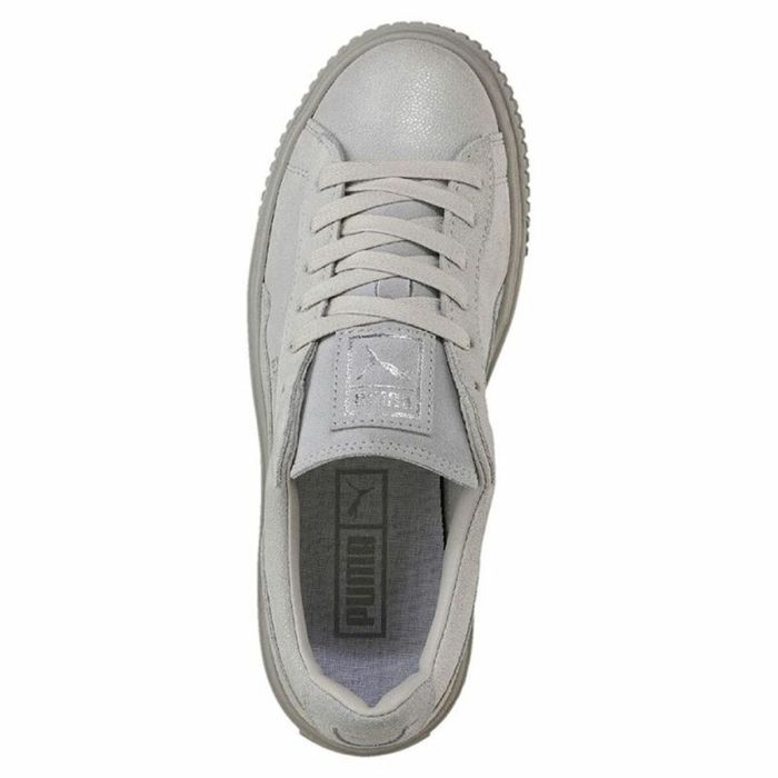 Zapatillas Deportivas Mujer Puma Basket Platform Reset Blanco 4