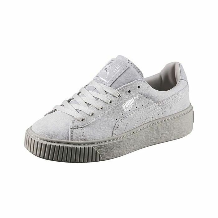 Zapatillas Deportivas Mujer Puma Basket Platform Reset Blanco 2