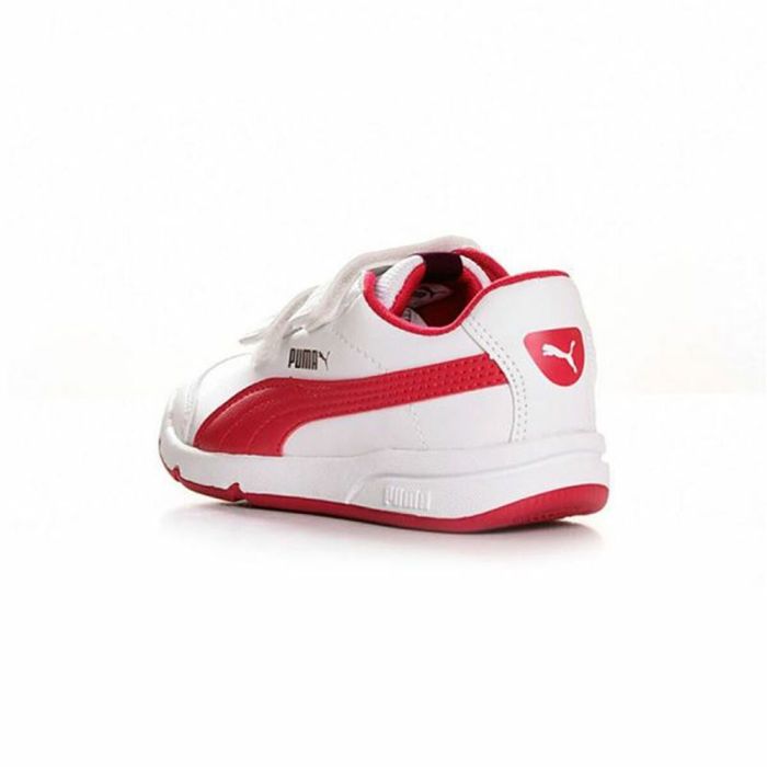 Zapatillas Casual Niño Puma Stepfleex 2 SL V PS Rojo Blanco 2