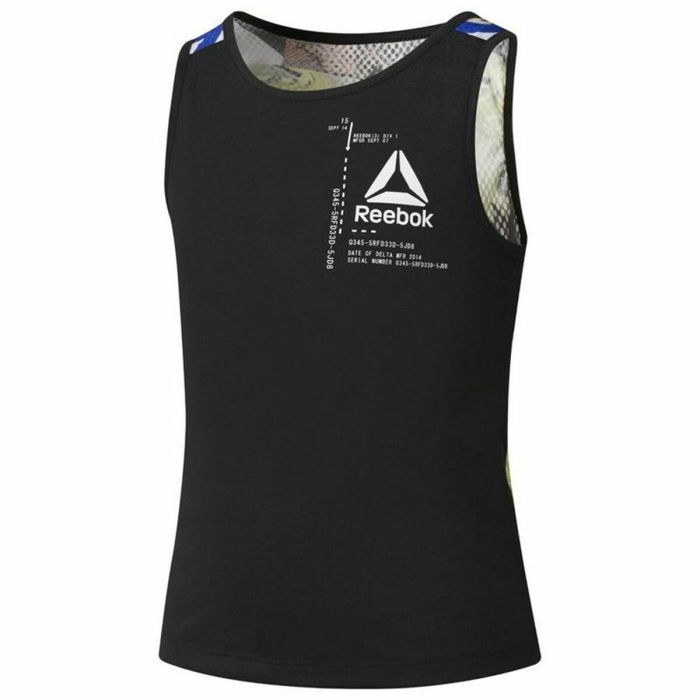 Camiseta para Mujer sin Mangas Reebok Tank Negro