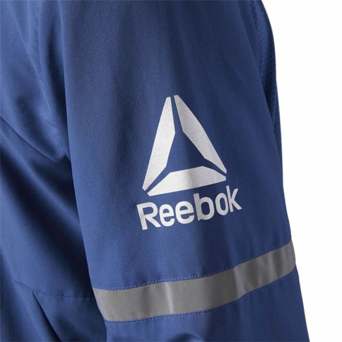 Chaqueta Deportiva para Hombre Reebok Run Woven Azul oscuro 2