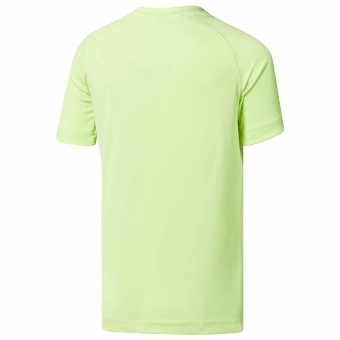 Camiseta de Manga Corta Hombre Reebok Sportswear B Wor Verde limón 1