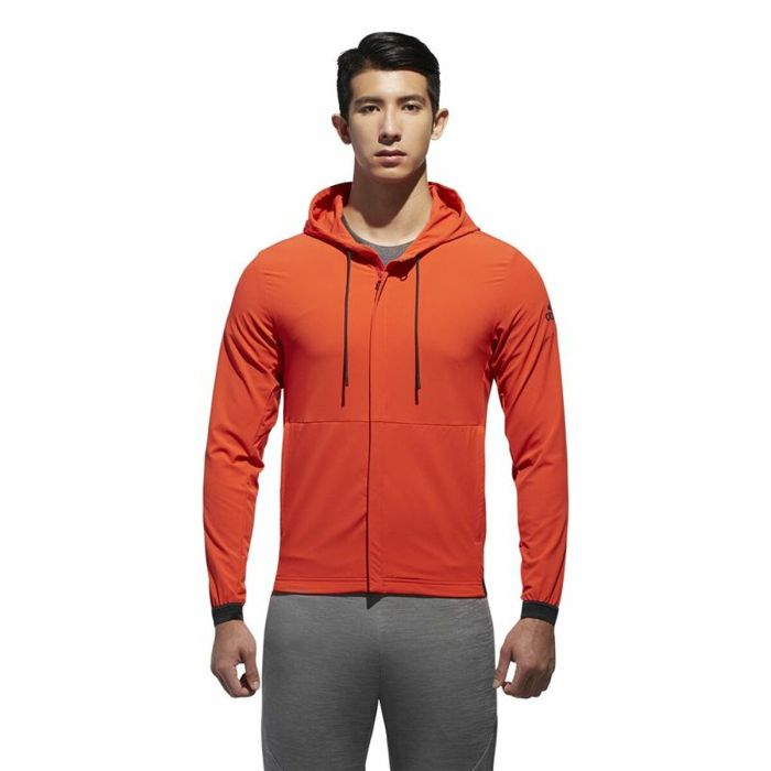 Chaqueta Deportiva para Hombre Adidas Naranja Oscuro 5