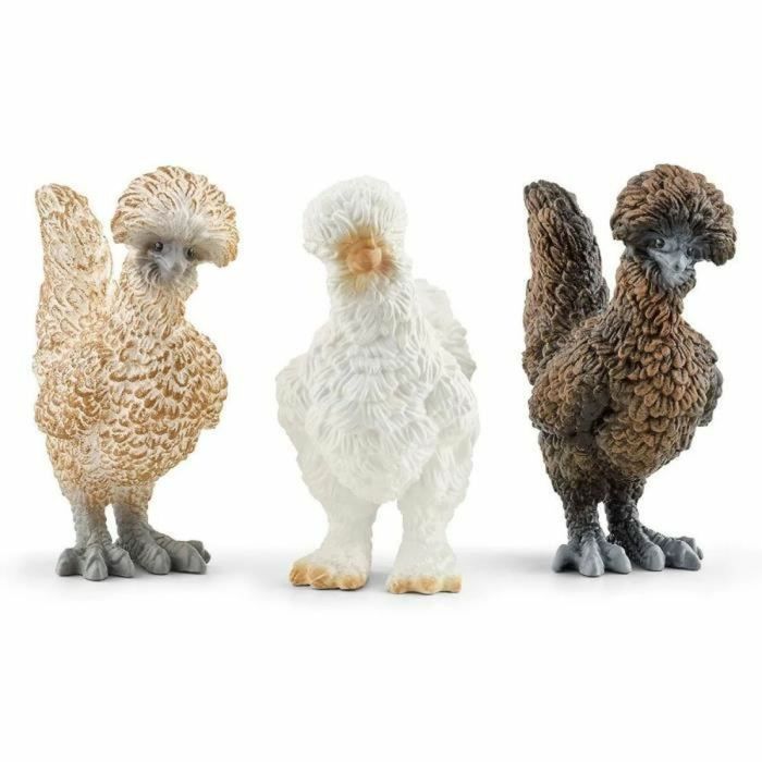 Set de Animales de Granja Schleich Chicken Friends Plástico