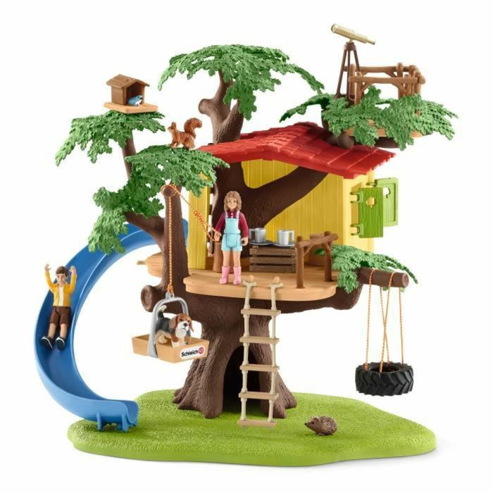 Playset Schleich Adventure tree house 28 piezas