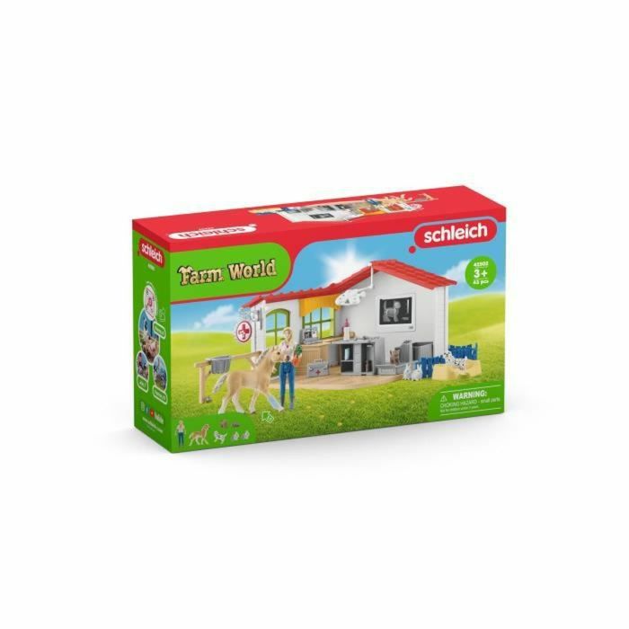 Playset Schleich Veterinarian practice with pets 1