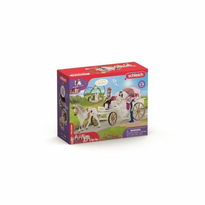 Figura Articulada Schleich La calèche des mariés 1