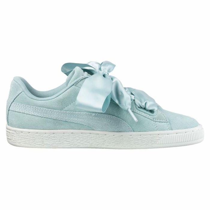 Zapatillas Deportivas Mujer Puma Heart Pebble Aguamarina 6 Zapatillas Deportivas Mujer Puma Heart Pebble Aguamarina 6