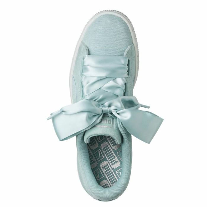Zapatillas Deportivas Mujer Puma Heart Pebble Aguamarina 4 Zapatillas Deportivas Mujer Puma Heart Pebble Aguamarina 4