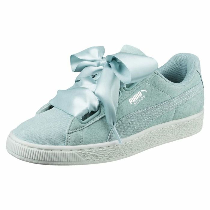 Zapatillas Deportivas Mujer Puma Heart Pebble Aguamarina 3 Zapatillas Deportivas Mujer Puma Heart Pebble Aguamarina 3