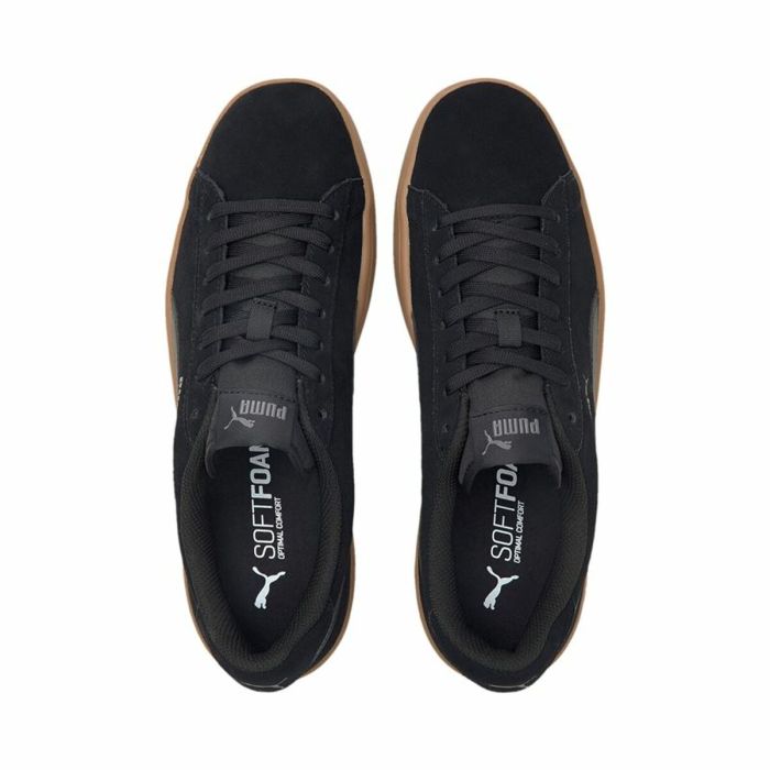 Zapatillas Casual Hombre Puma Smash V2 Negro 3 Zapatillas Casual Hombre Puma Smash V2 Negro 3