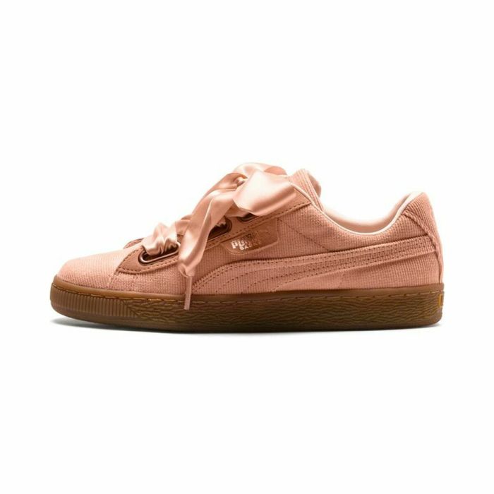 Zapatillas Deportivas Mujer Puma Basket Heart Mujer Salmón