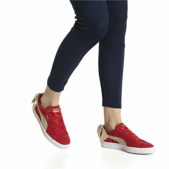 Zapatillas Casual de Mujer Puma Sportswear Suede Bow Varsity Rojo 1