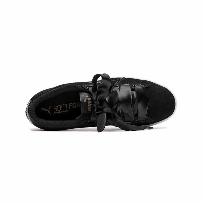 Zapatillas Deportivas Mujer Puma Vikky Ribbon SD  Negro 4