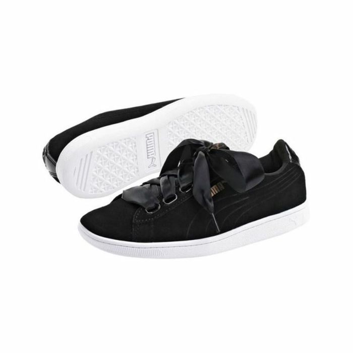 Zapatillas Deportivas Mujer Puma Vikky Ribbon SD  Negro 1