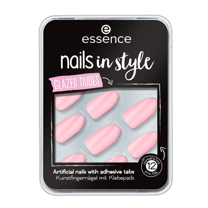 Uñas Postizas Essence Nails In Style 08-get your nudes on 12 Unidades