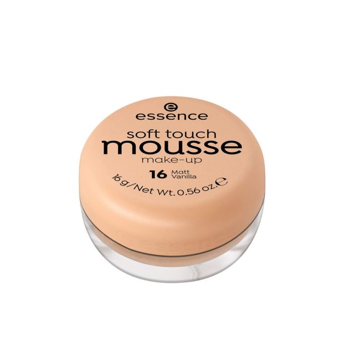 Base de Maquillaje en Mousse Essence Soft Touch 16-matt vanilla 16 g 3 Base de Maquillaje en Mousse Essence Soft Touch 16-matt vanilla 16 g 3