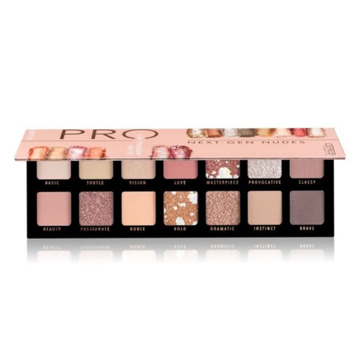 Pro next-gen nudes slim eyeshadow palette #010-courage is be 50 ml