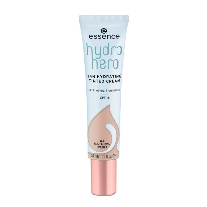 Crema Hidratante con Color Essence Hydro Hero 05-natural ivory SPF 15 (30 ml) 7