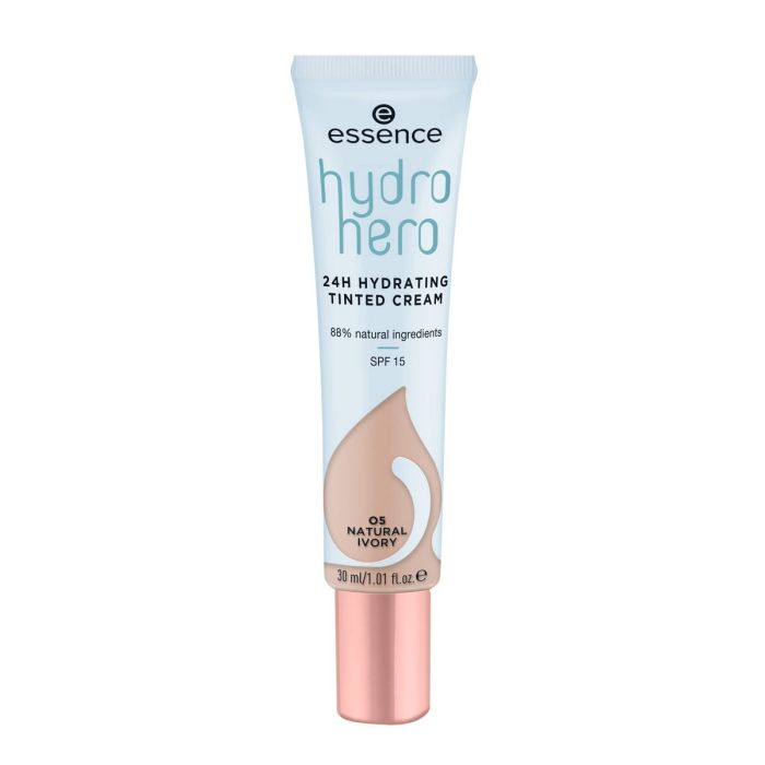 Crema Hidratante con Color Essence Hydro Hero 05-natural ivory SPF 15 (30 ml) 7 Crema Hidratante con Color Essence Hydro Hero 05-natural ivory SPF 15 (30 ml) 7