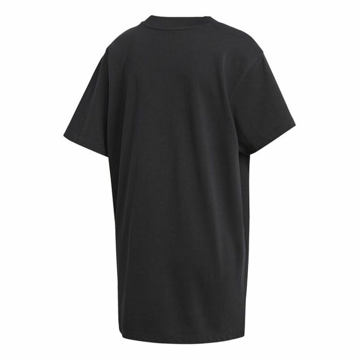 Camiseta de Manga Corta Mujer Adidas Trefoil Negro 1